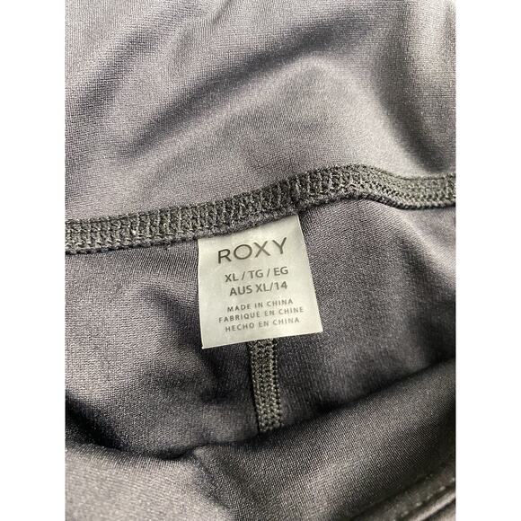 Women's ROXY Black Compression Leggings Size XL Full Length - Picture 3 of 3